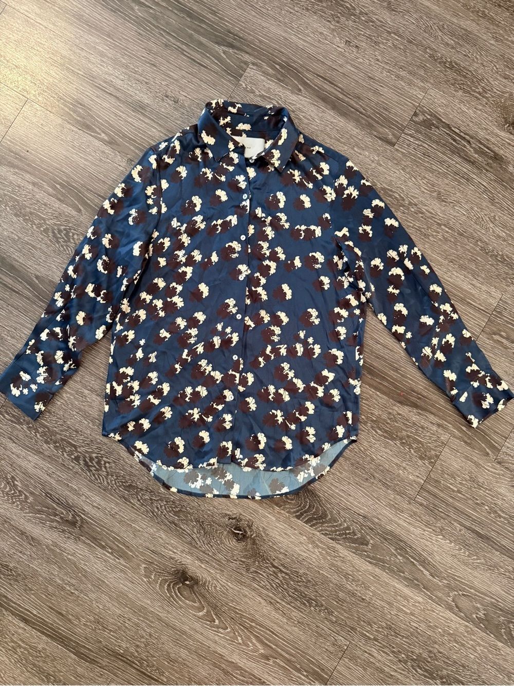 Asceno London Silk Button Up New
